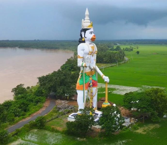 Shri Kakulam Hanuman Statue 171 Feet